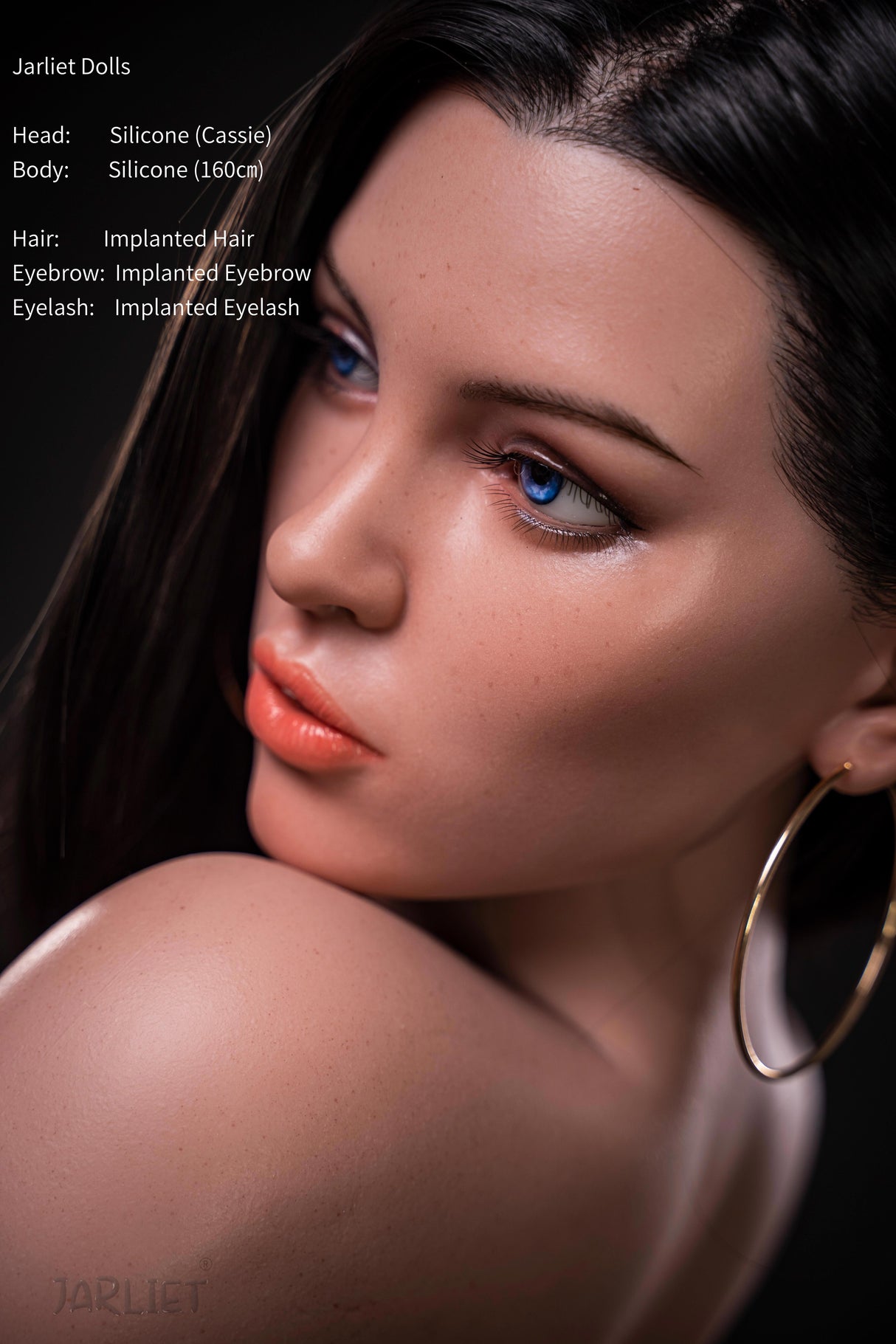 160cm/5ft3 F-cup Silicone Sex Doll – Kissy