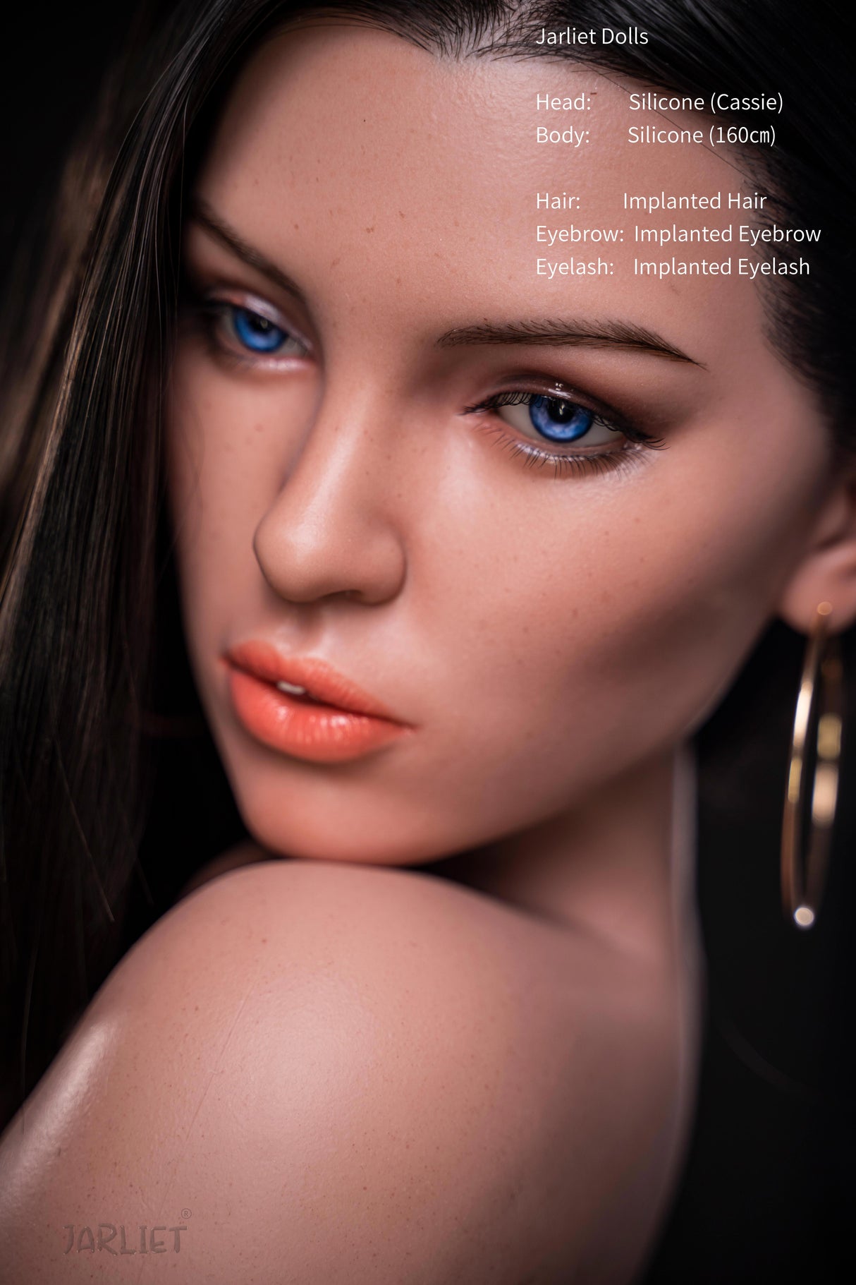 160cm/5ft3 F-cup Silicone Sex Doll – Kissy