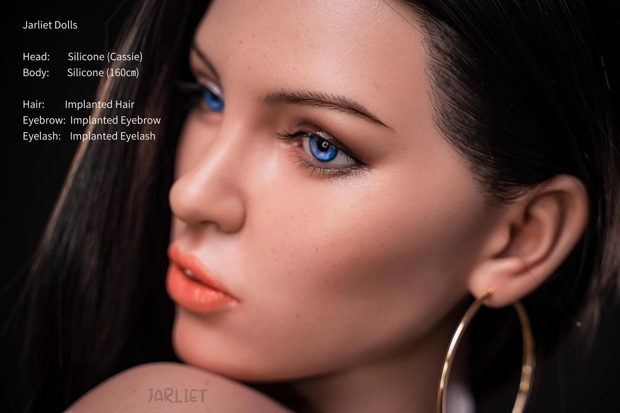 160cm/5ft3 F-cup Silicone Sex Doll – Kissy