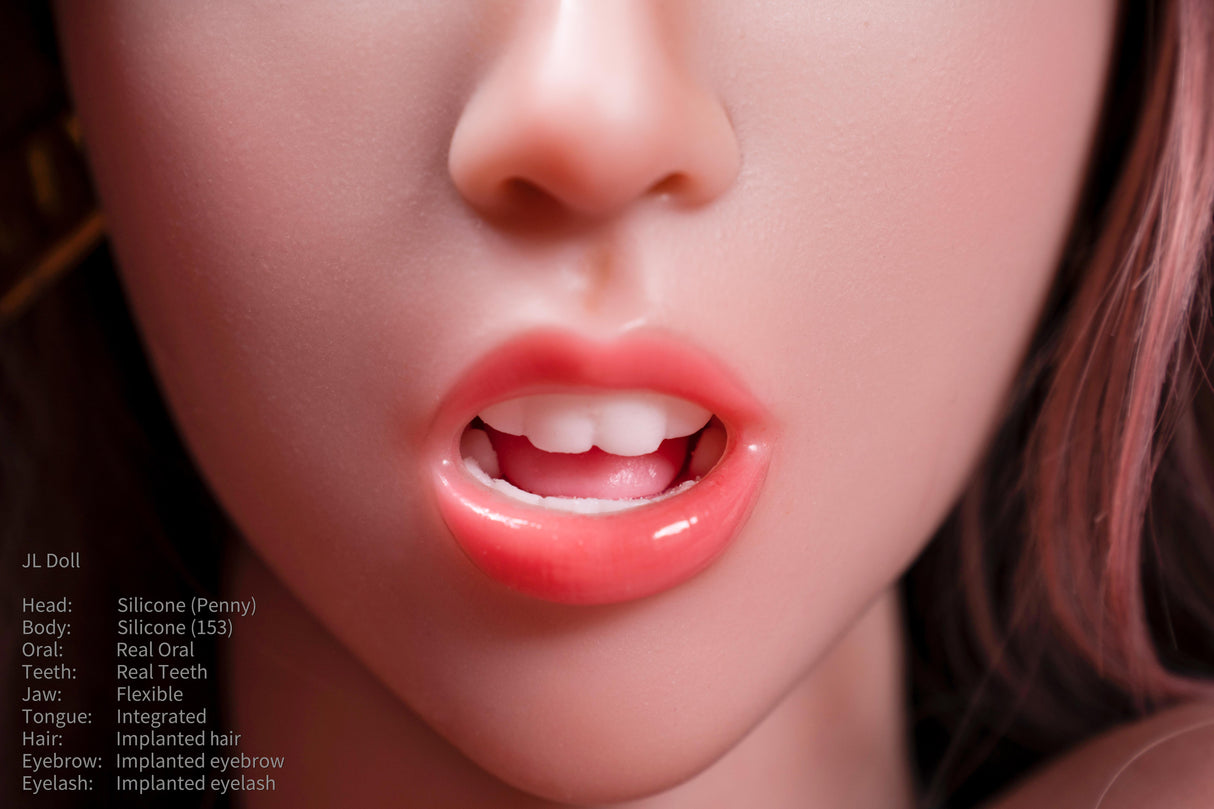 153cm/5ft1 D-cup Silicone Sex Doll – Mina