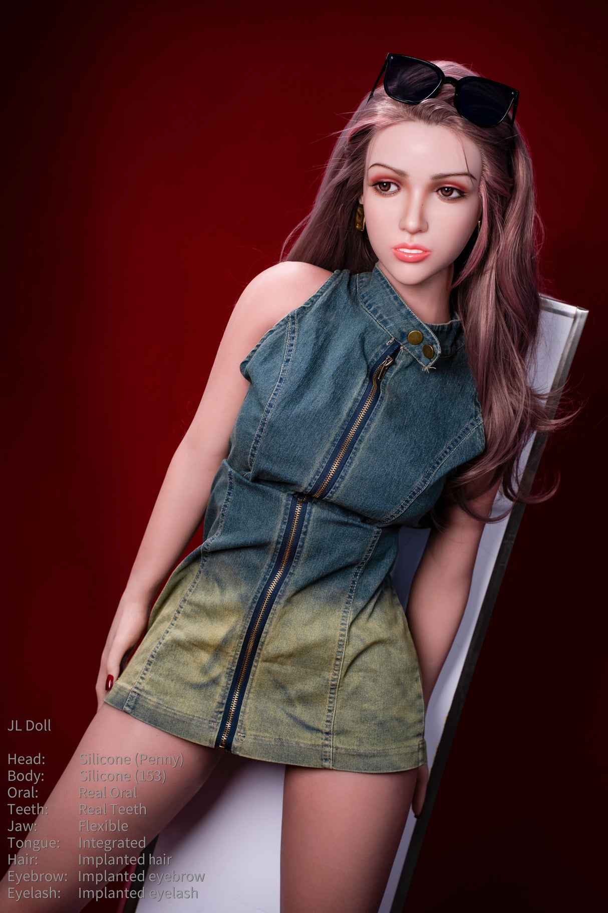 153cm/5ft1 D-cup Silicone Sex Doll – Mina