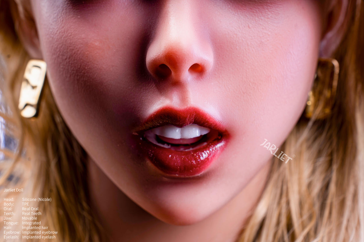 148cm/4ft9 F-cup Silicone Head TPE Body Sex Doll – Vega