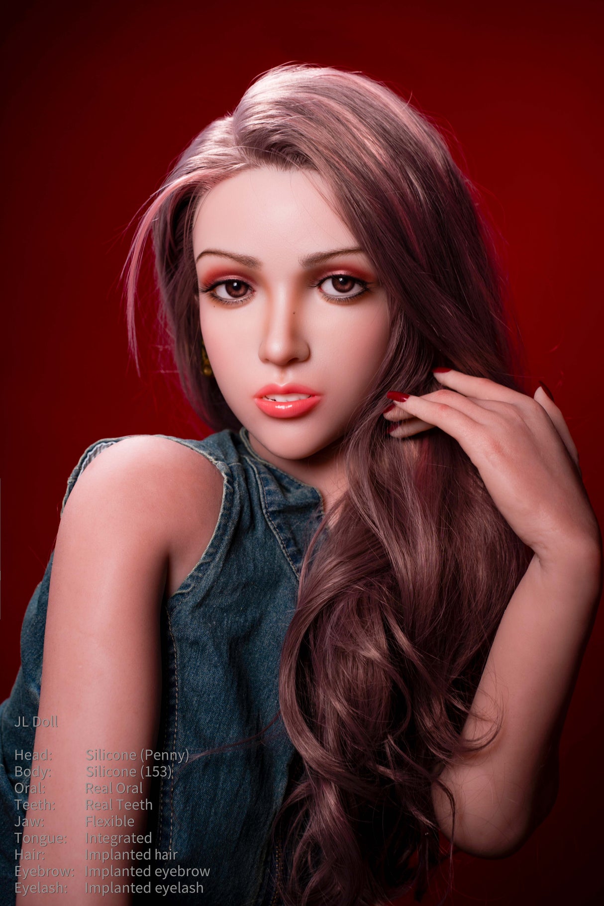 153cm/5ft1 D-cup Silicone Sex Doll – Mina