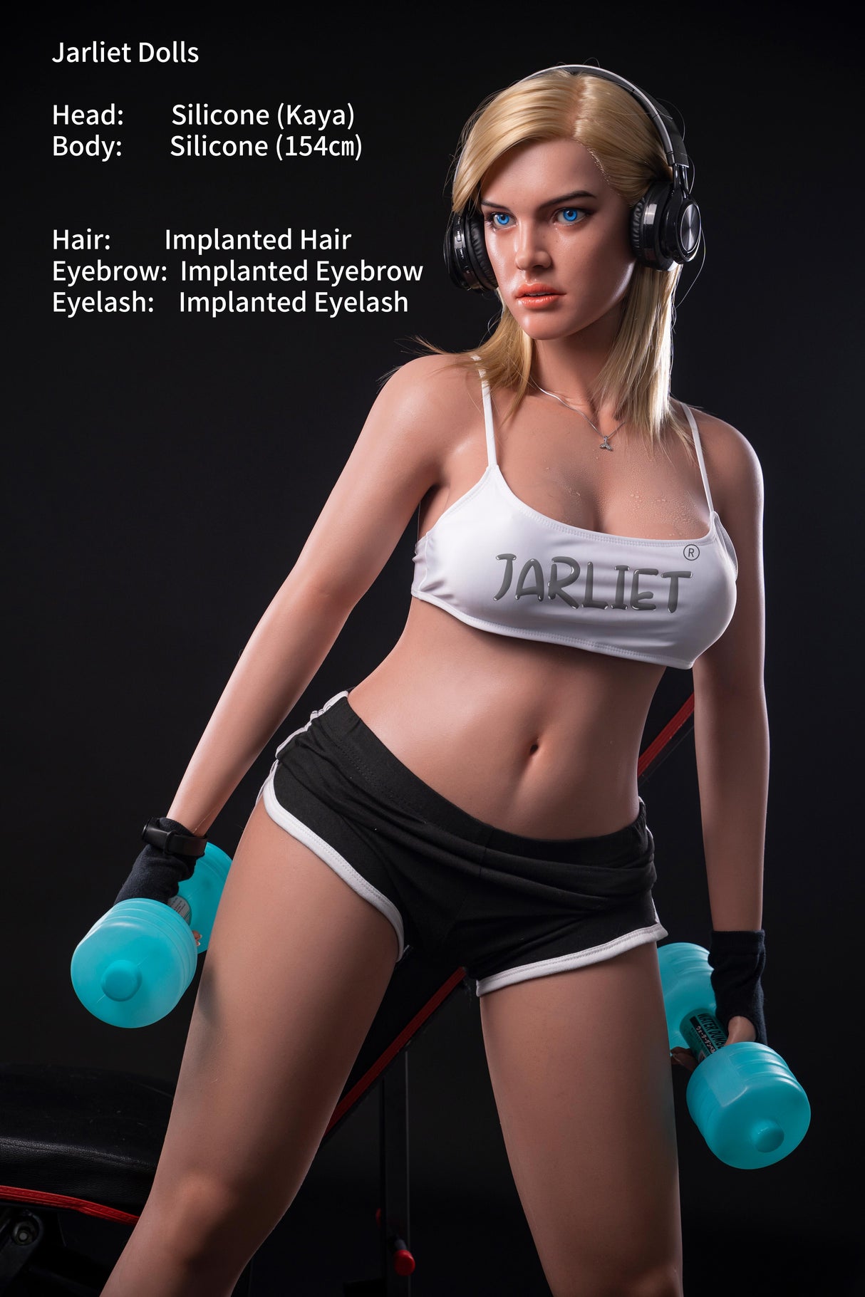 154cm/5ft1 F-cup Silicone Sex Doll – Vira