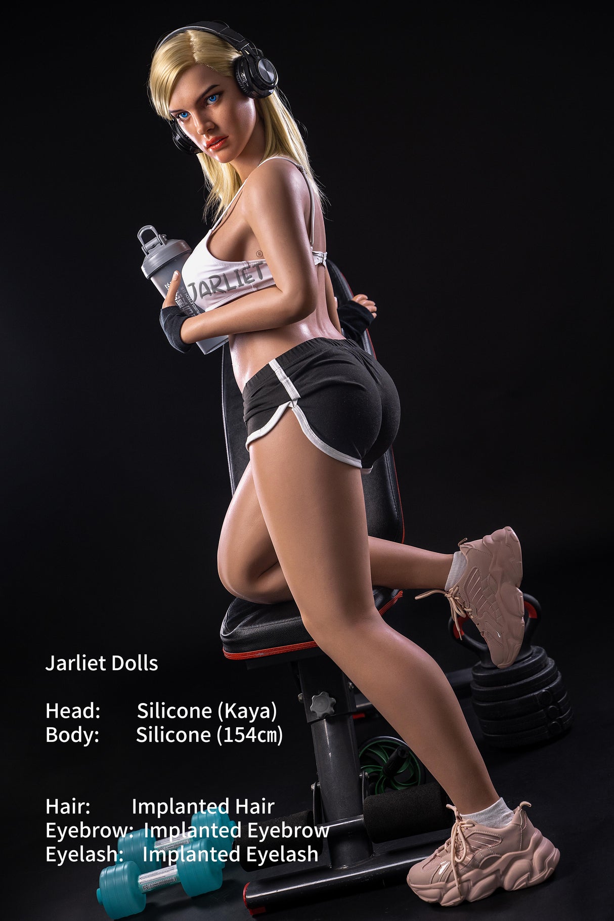 154cm/5ft1 F-cup Silicone Sex Doll – Vira