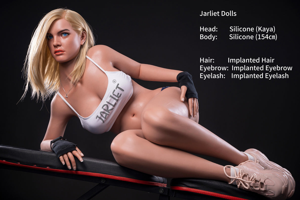 154cm/5ft1 F-cup Silicone Sex Doll – Vira