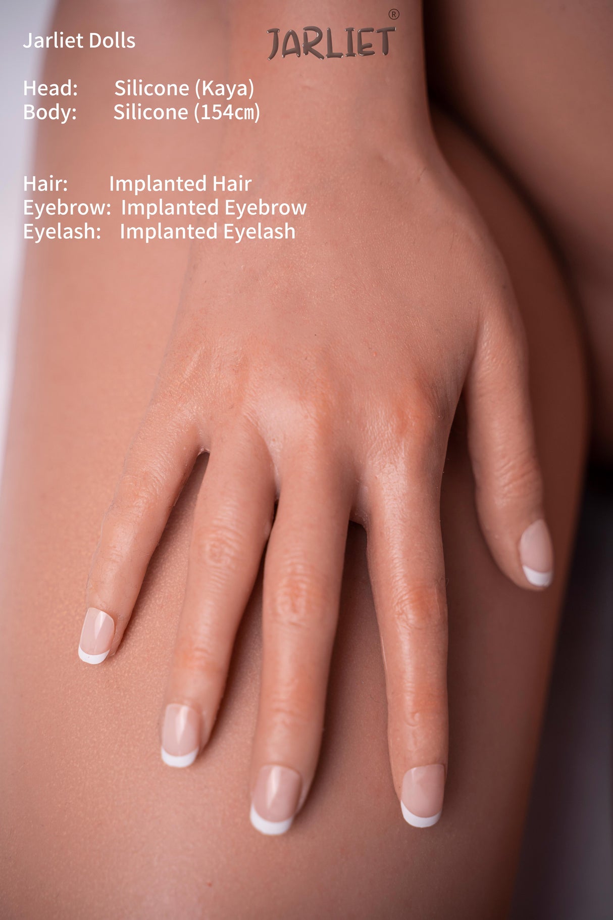 154cm/5ft1 F-cup Silicone Sex Doll – Vira