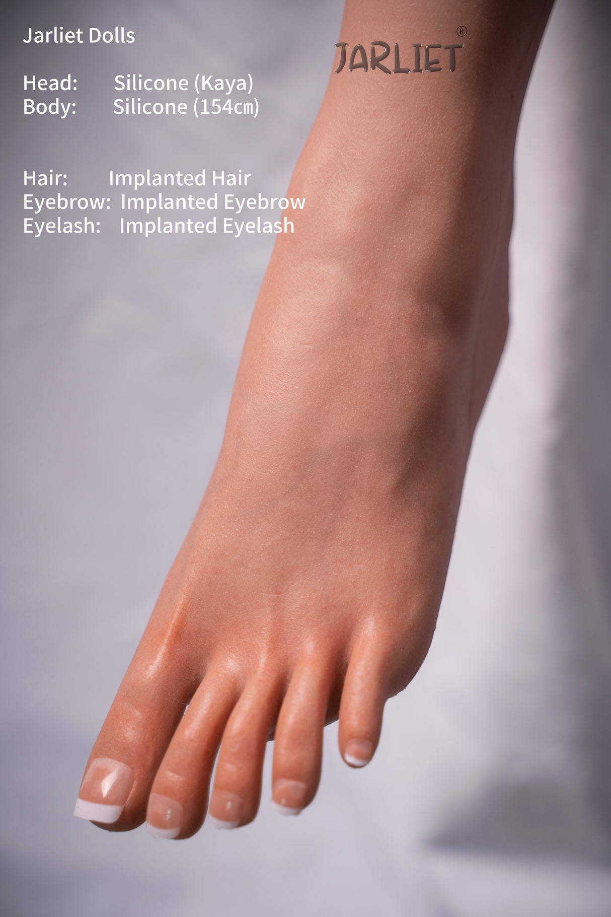 154cm/5ft1 F-cup Silicone Sex Doll – Vira