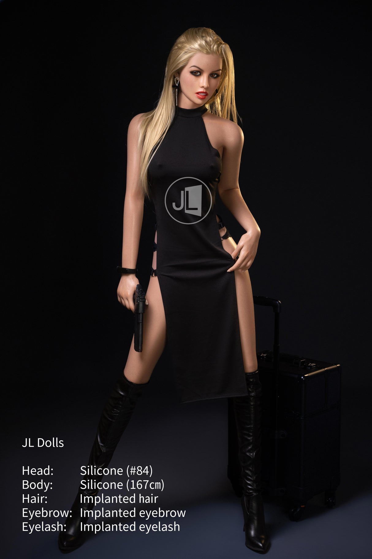 167cm/5ft5 D-cup Silicone Sex Doll – Huna