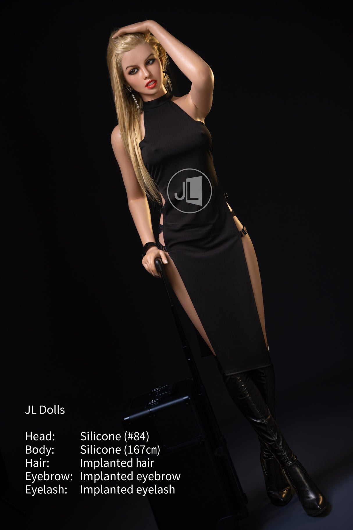 167cm/5ft5 D-cup Silicone Sex Doll – Huna