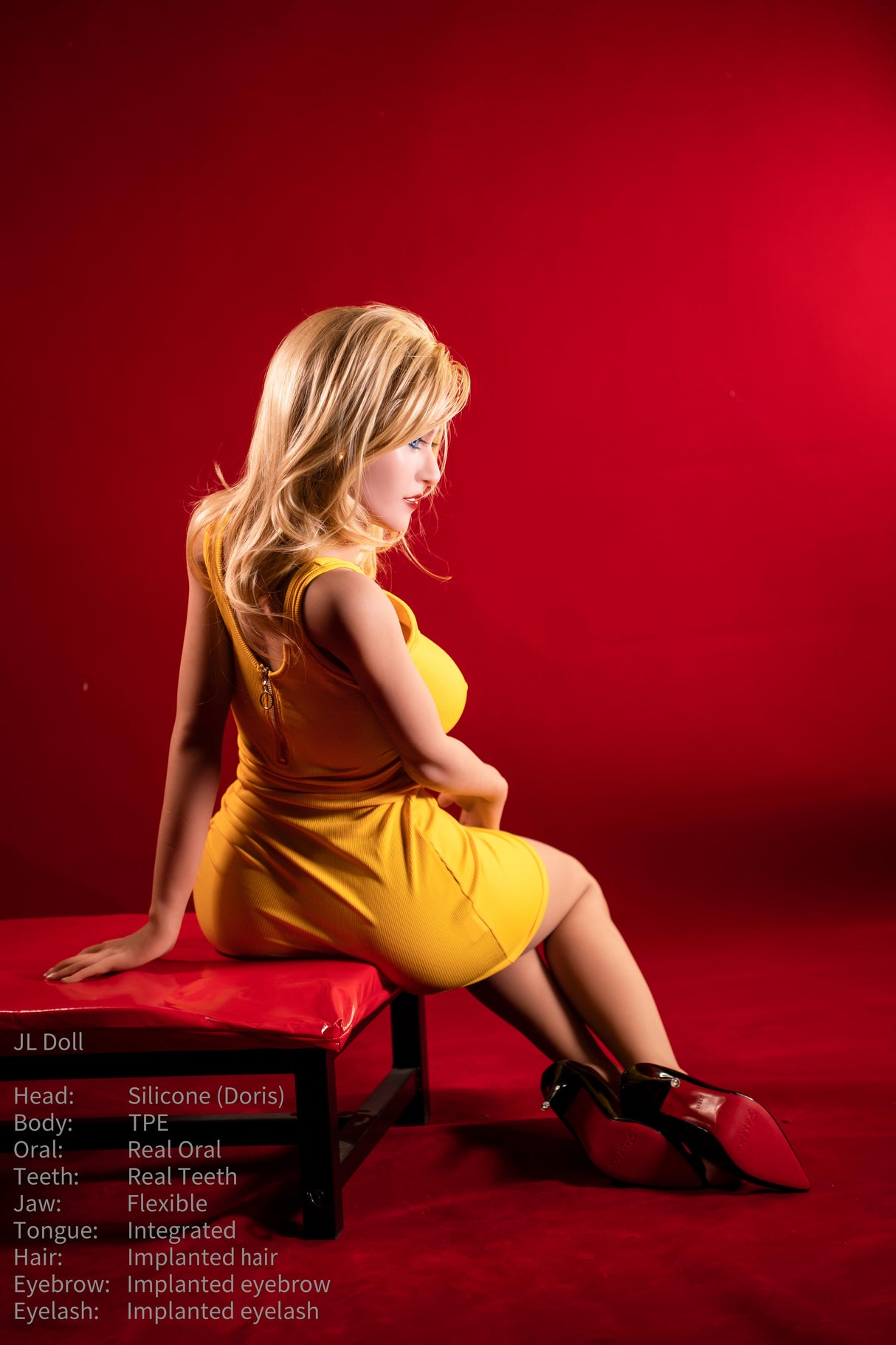 148cm/4ft9 E-cup Silicone Head TPE Body Sex Doll – Vivika