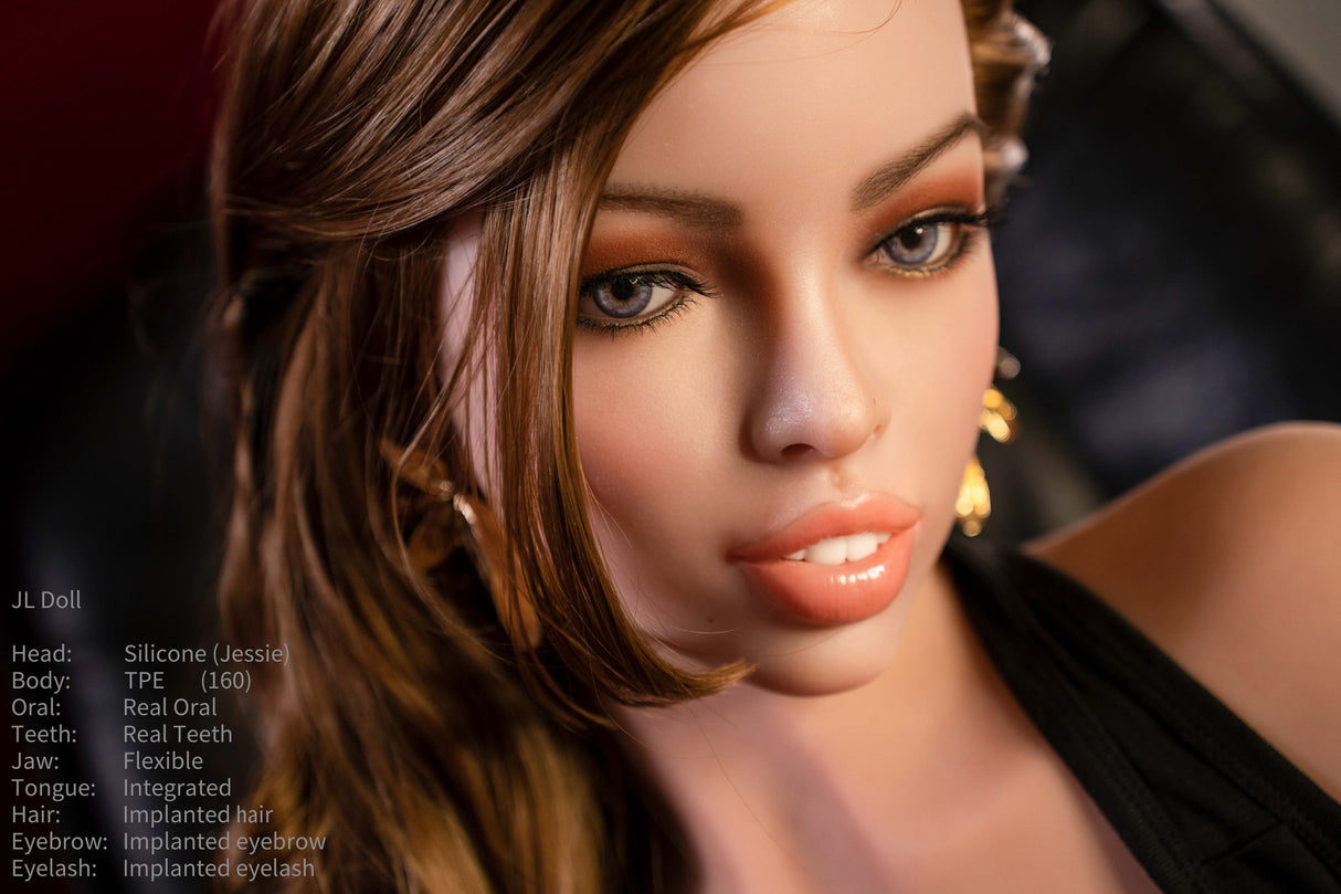 160cm/5ft2 E-cup Silicone Head TPE Body Sex Doll – Kenna