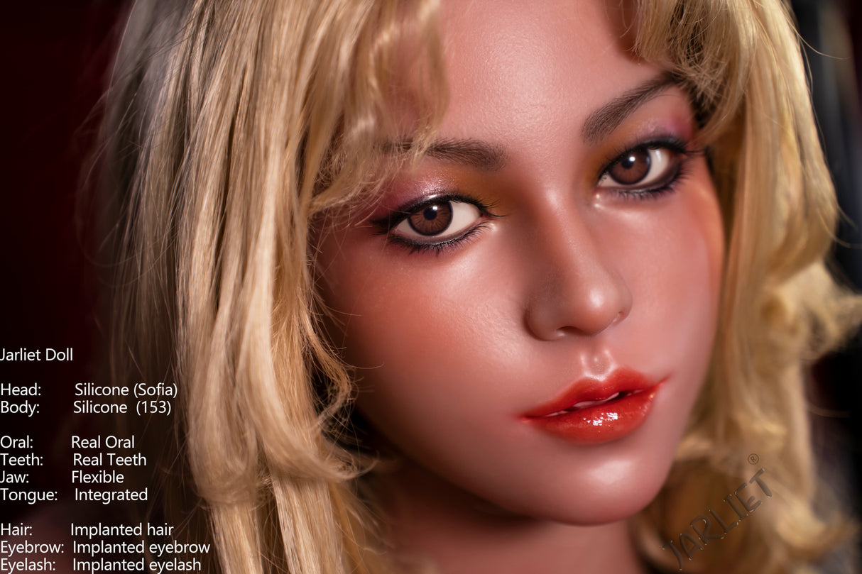 153cm/5ft1 D-cup Silicone Sex Doll – Velli