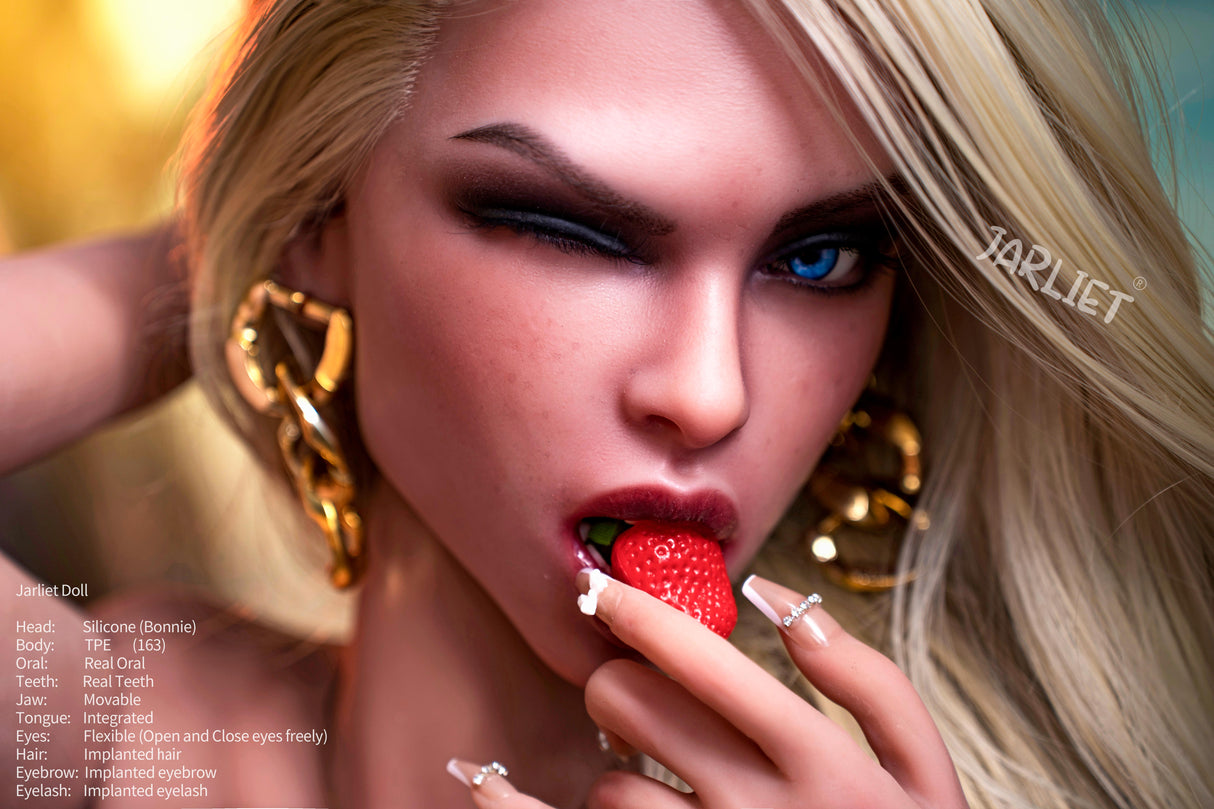 163cm/5ft3 E-cup Silicone Head TPE Body Sex Doll – Mirella