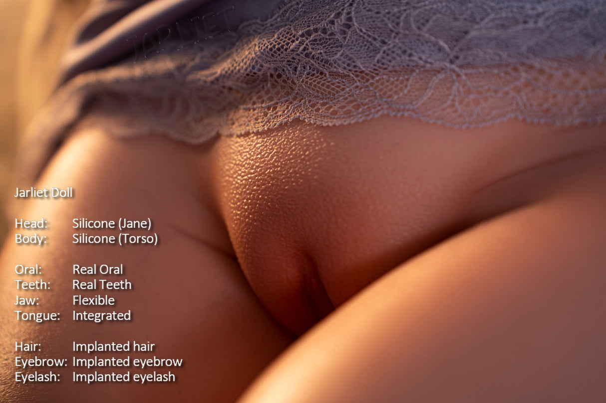99cm/3ft3 D-cup Silicone Sex Doll Torso – Jane