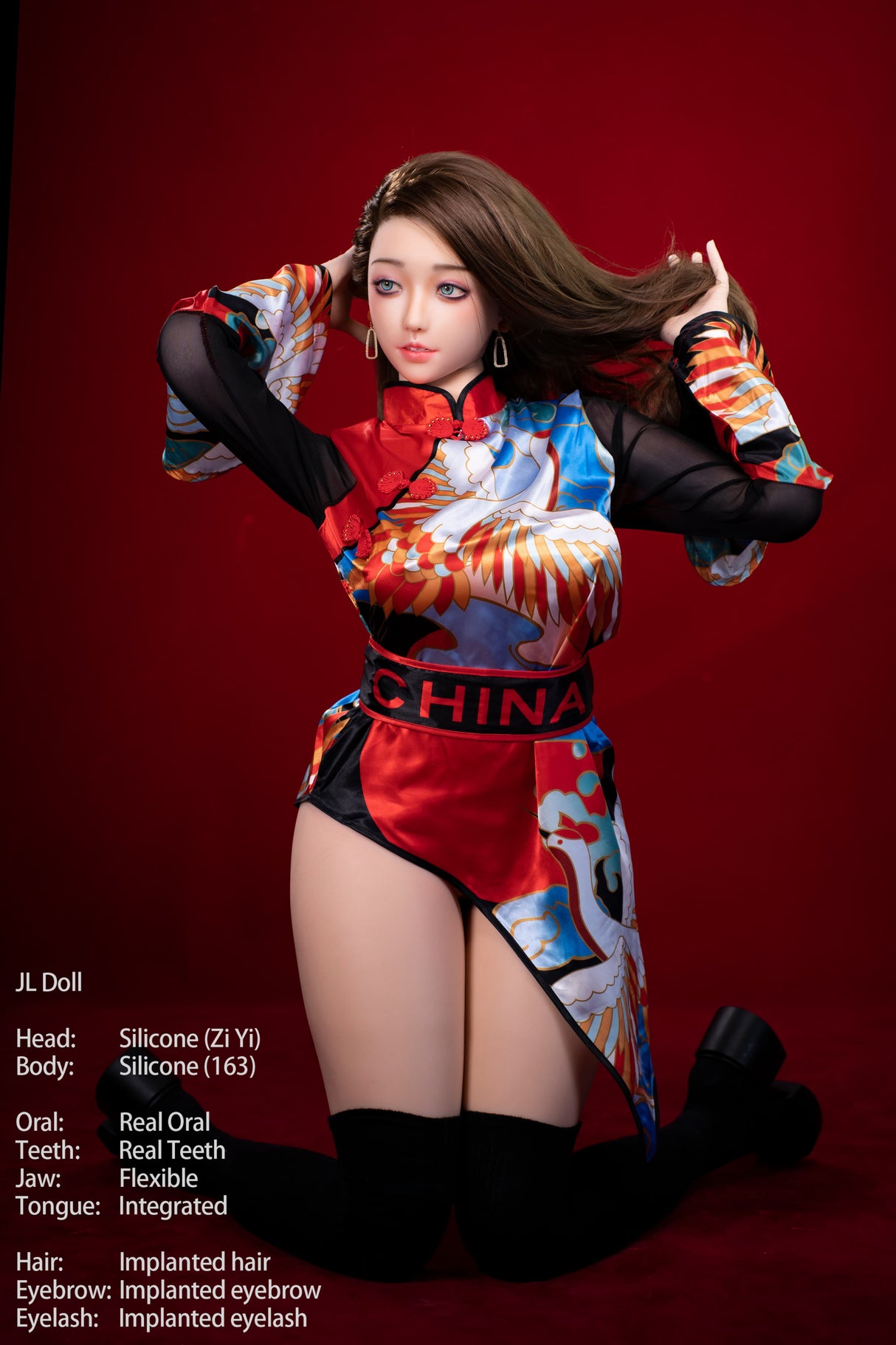 163cm/5ft4 F-cup Silicone Sex Doll – Nikita