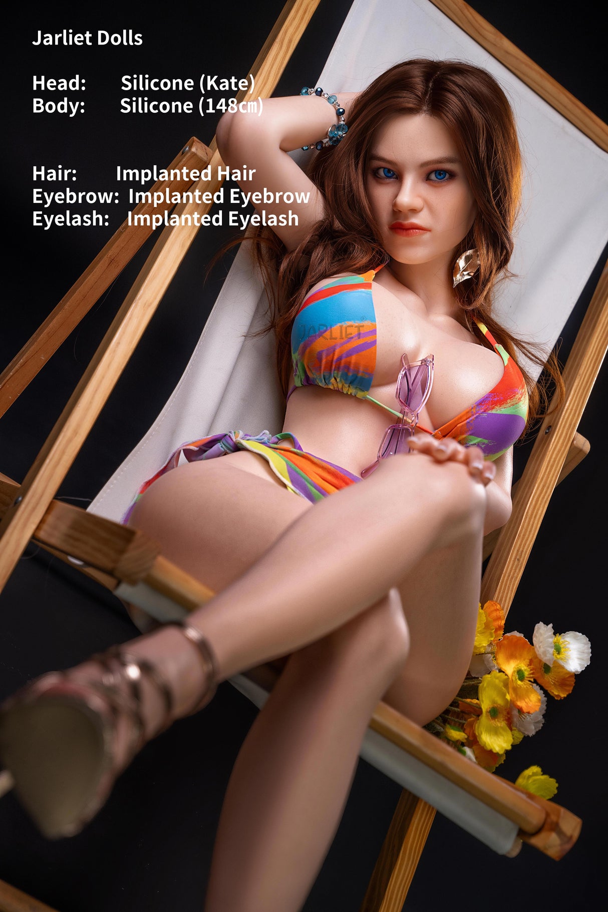 148cm/4ft8 G-cup Silicone Sex Doll – Lexxa