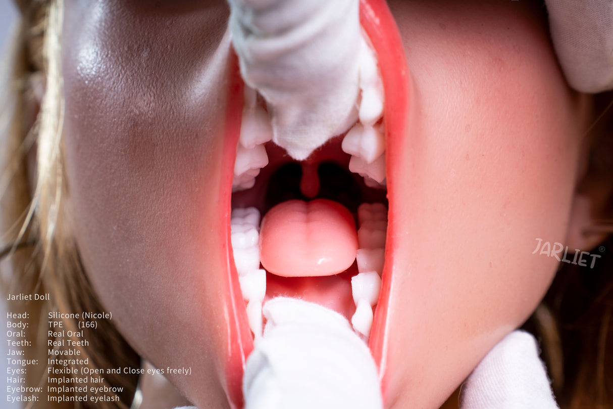 166cm/5ft4 D-cup Silicone Head TPE Body Sex Doll – Kalina