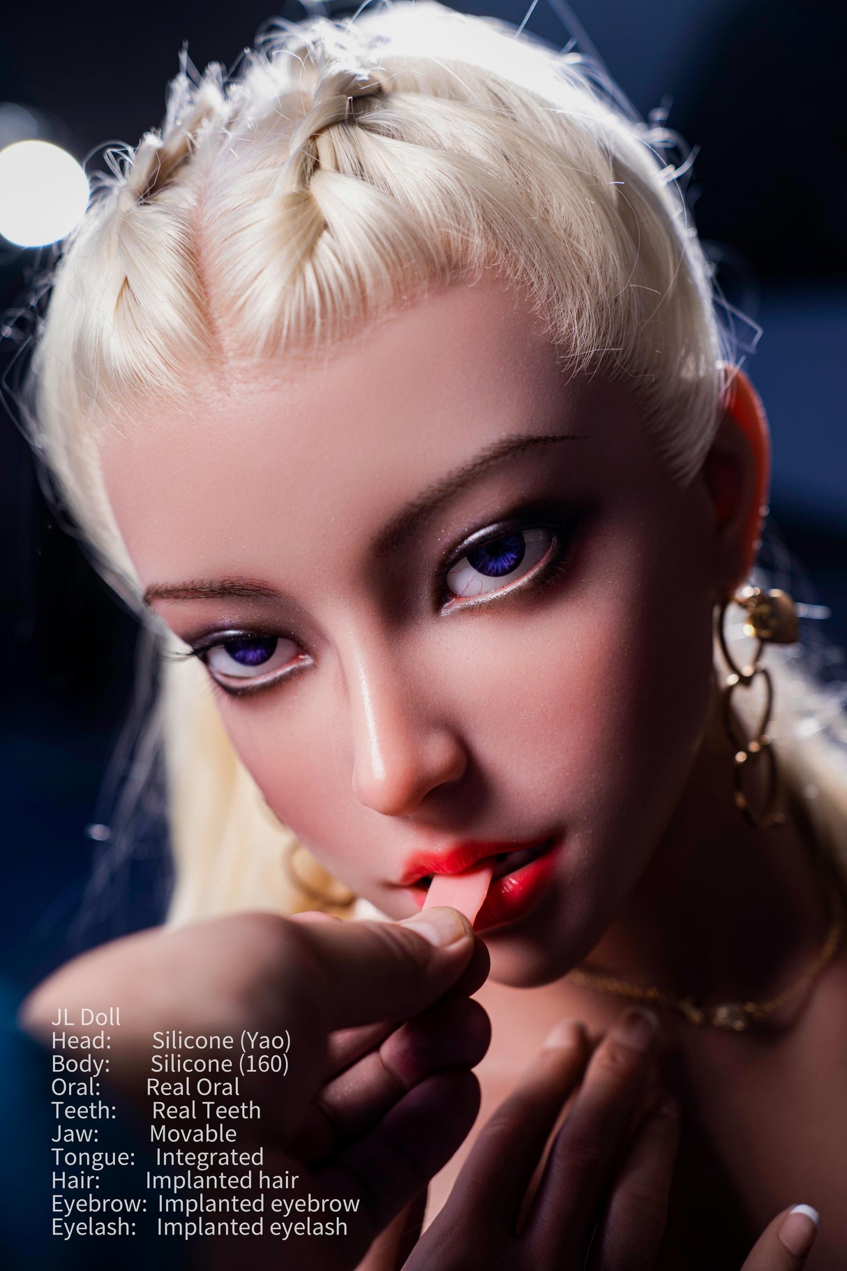 160cm/5ft3 E-cup Silicone Sex Doll – Jolene