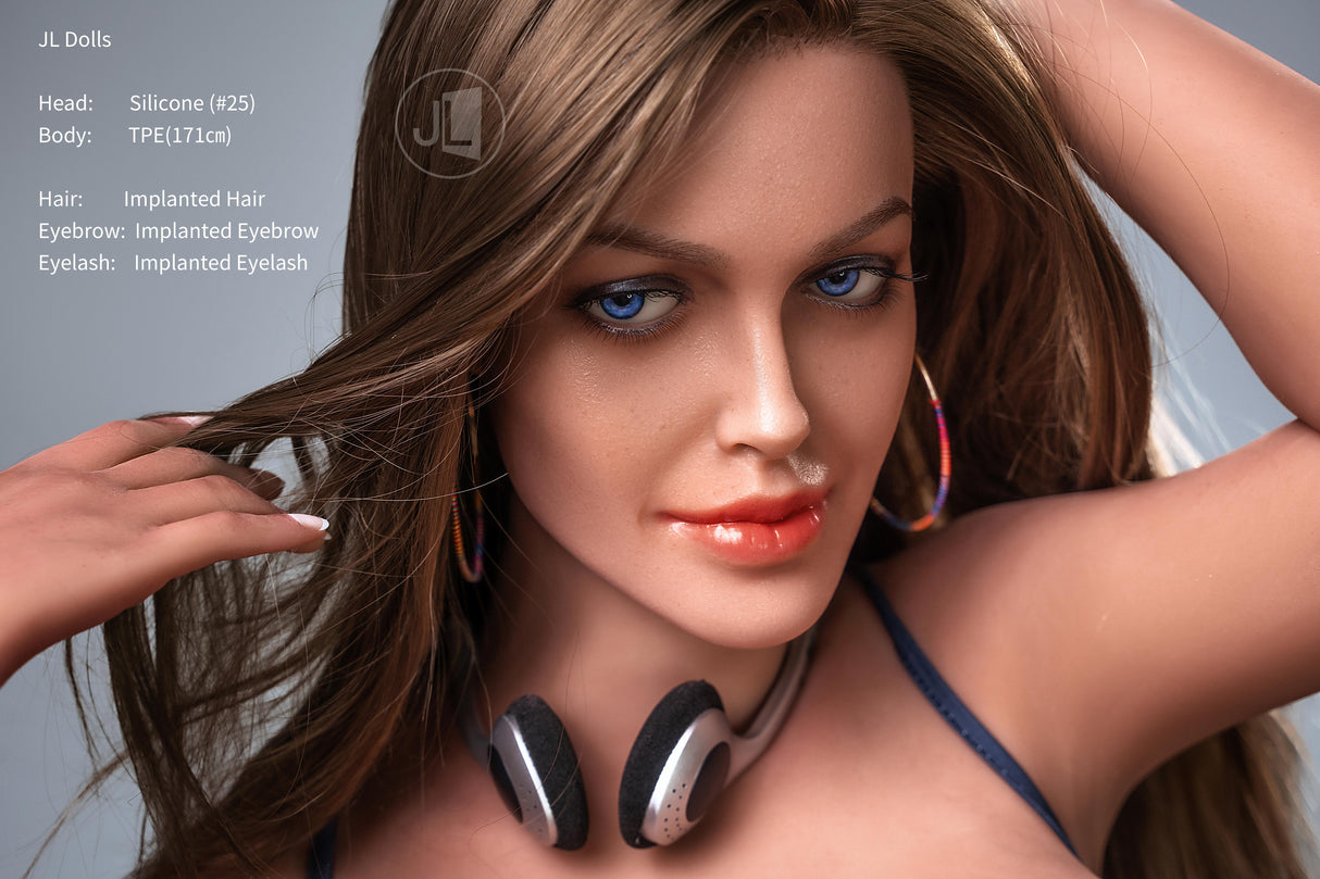 171cm/5ft6 K-cup Silicone Head TPE Body Sex Doll – Dania