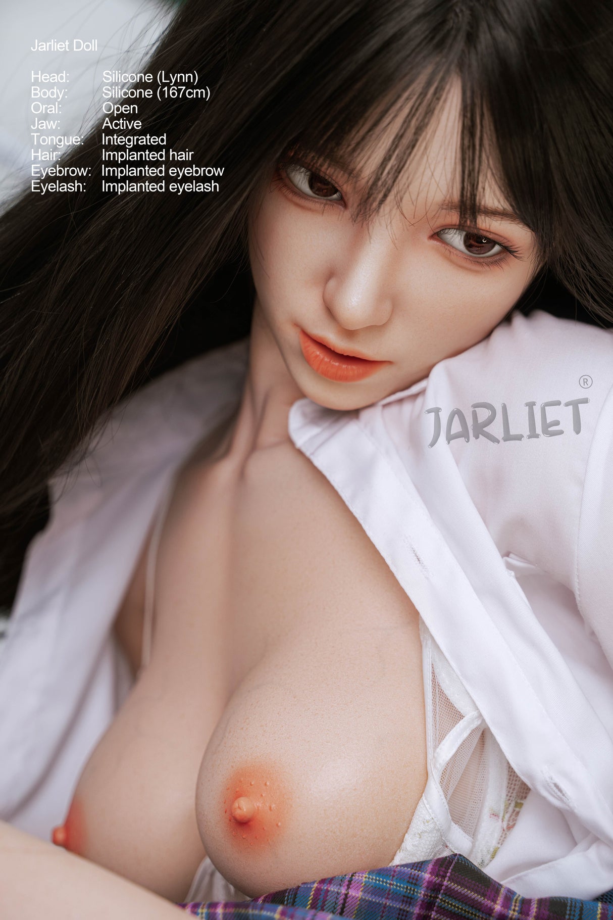 167cm/5ft5 B-cup Silicone Sex Doll – Vinae