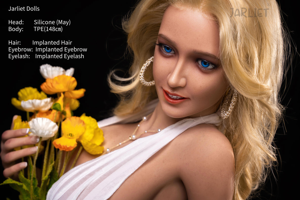 148cm/4ft9 G-cup Silicone Head TPE Body Sex Doll – Isolde