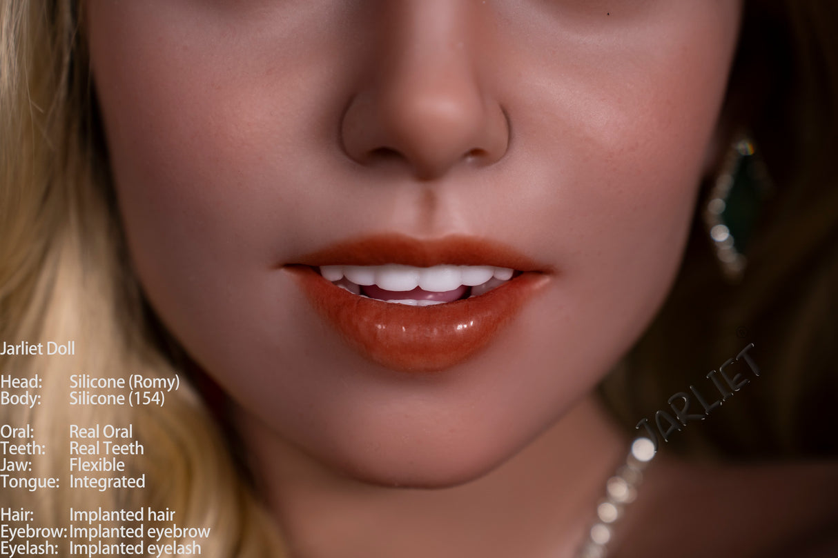 154cm/5ft1 D-cup Silicone Sex Doll – Delia