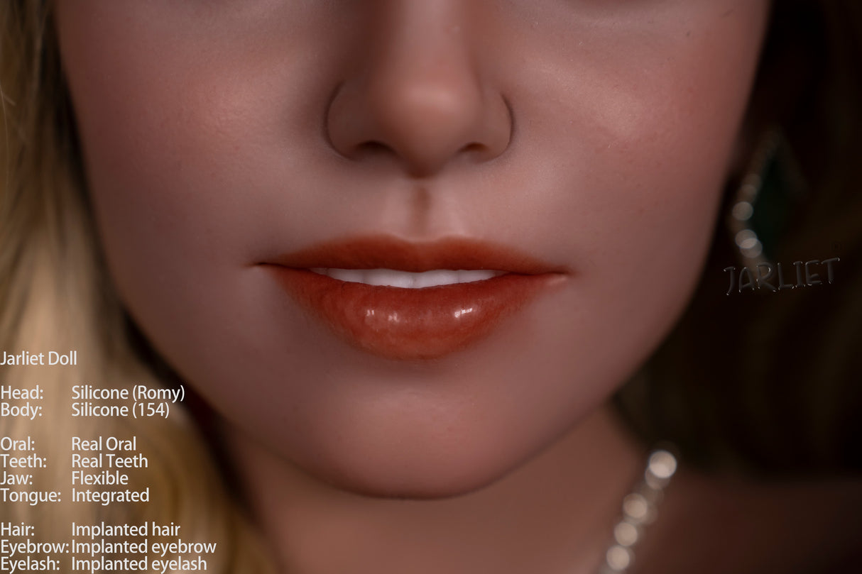 154cm/5ft1 D-cup Silicone Sex Doll – Delia