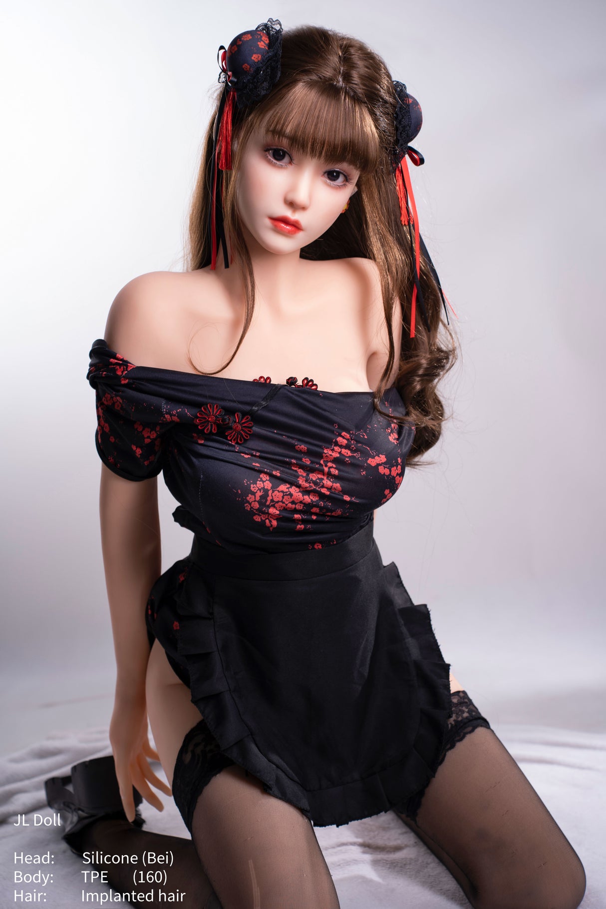 160cm/5ft2 D-cup Silicone Head TPE Body Sex Doll – Esme