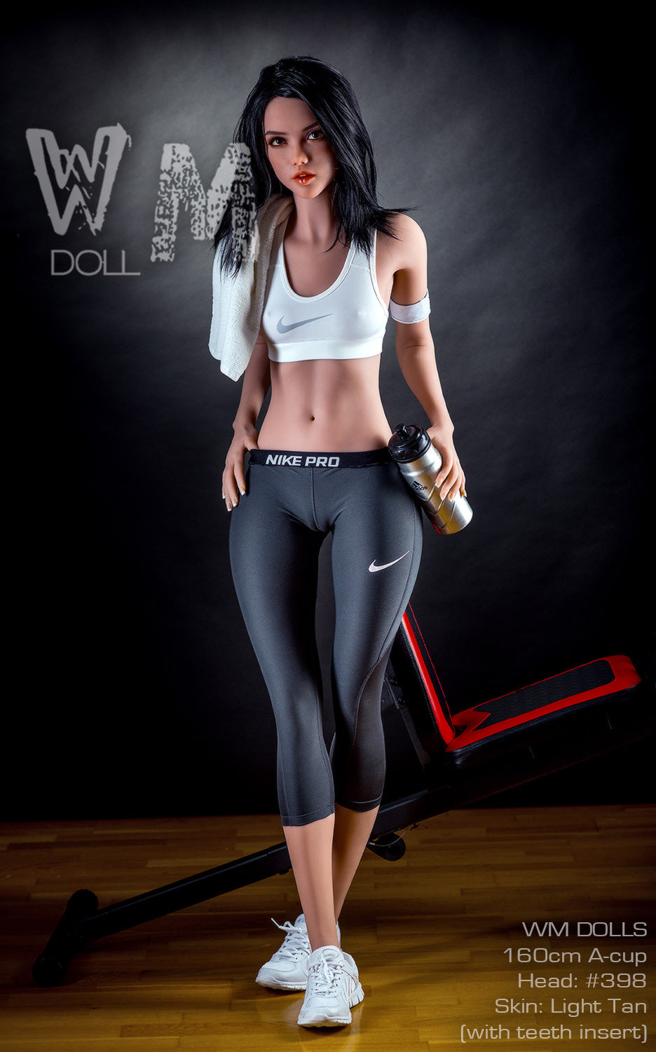 160cm/5ft3 A-cup S-TPE Sex Doll – Kendall