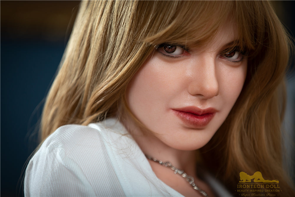 165cm/5ft4 F-cup Silicone Sex Doll – Rose