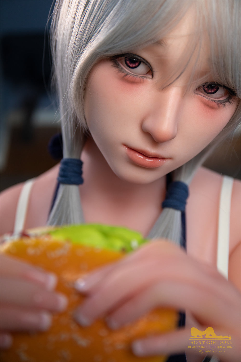 154cm/5ft1 D-cup Silicone Head TPE Body Sex Doll – Lilliana