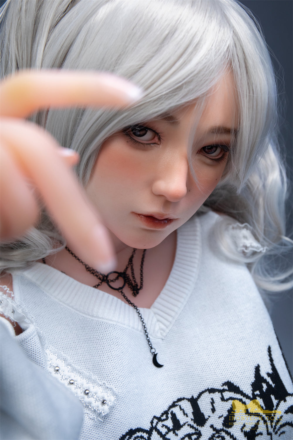 154cm/5ft1 F-cup Silicone Head TPE Body Sex Doll – Vixen