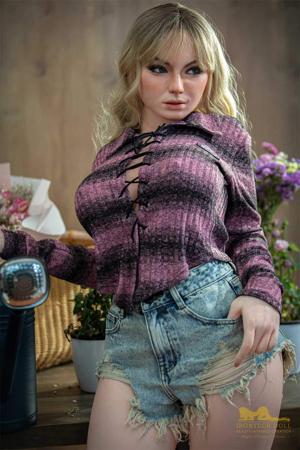 165cm/5ft4 E-cup Silicone Sex Doll – Willow