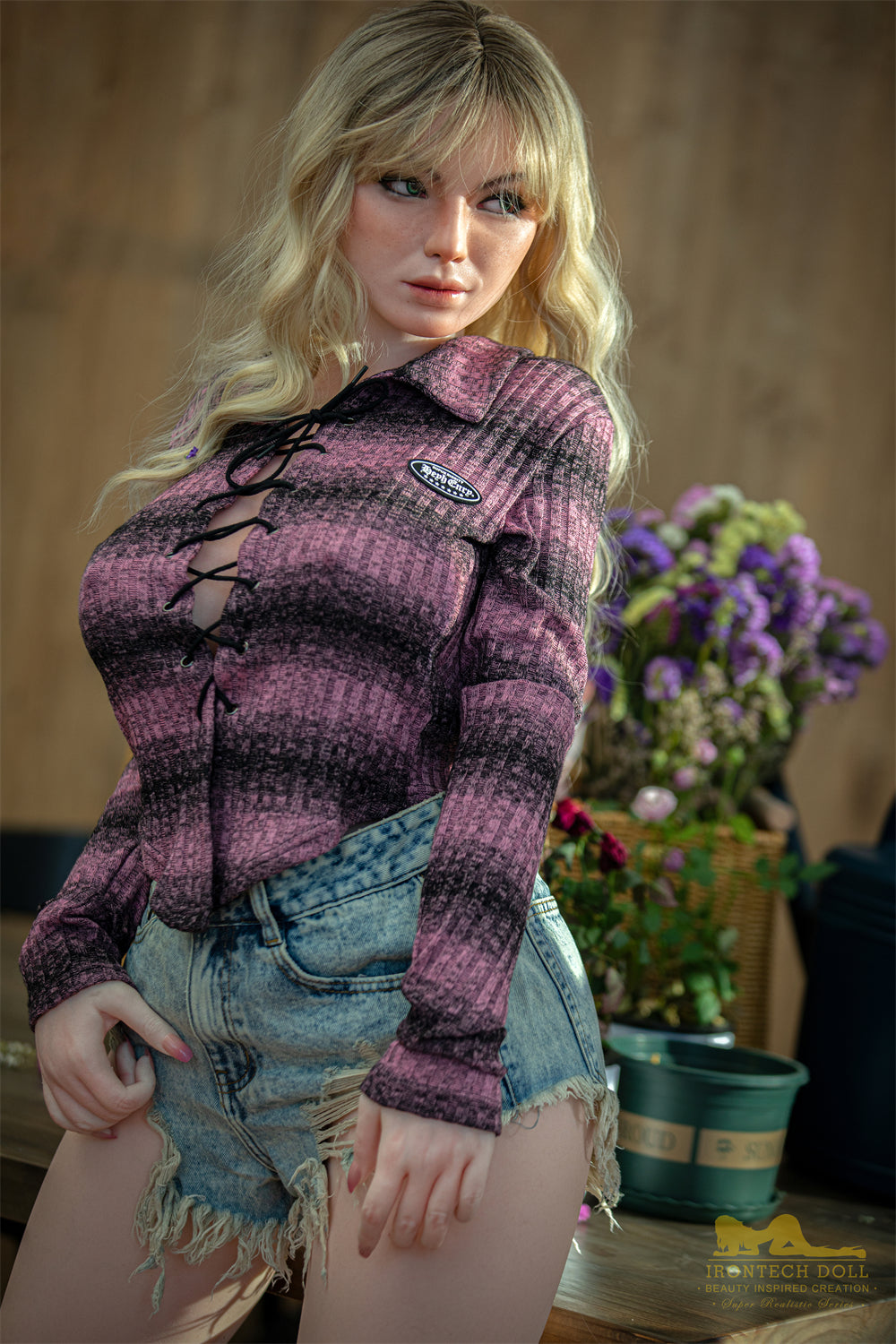 165cm/5ft4 E-cup Silicone Sex Doll – Willow