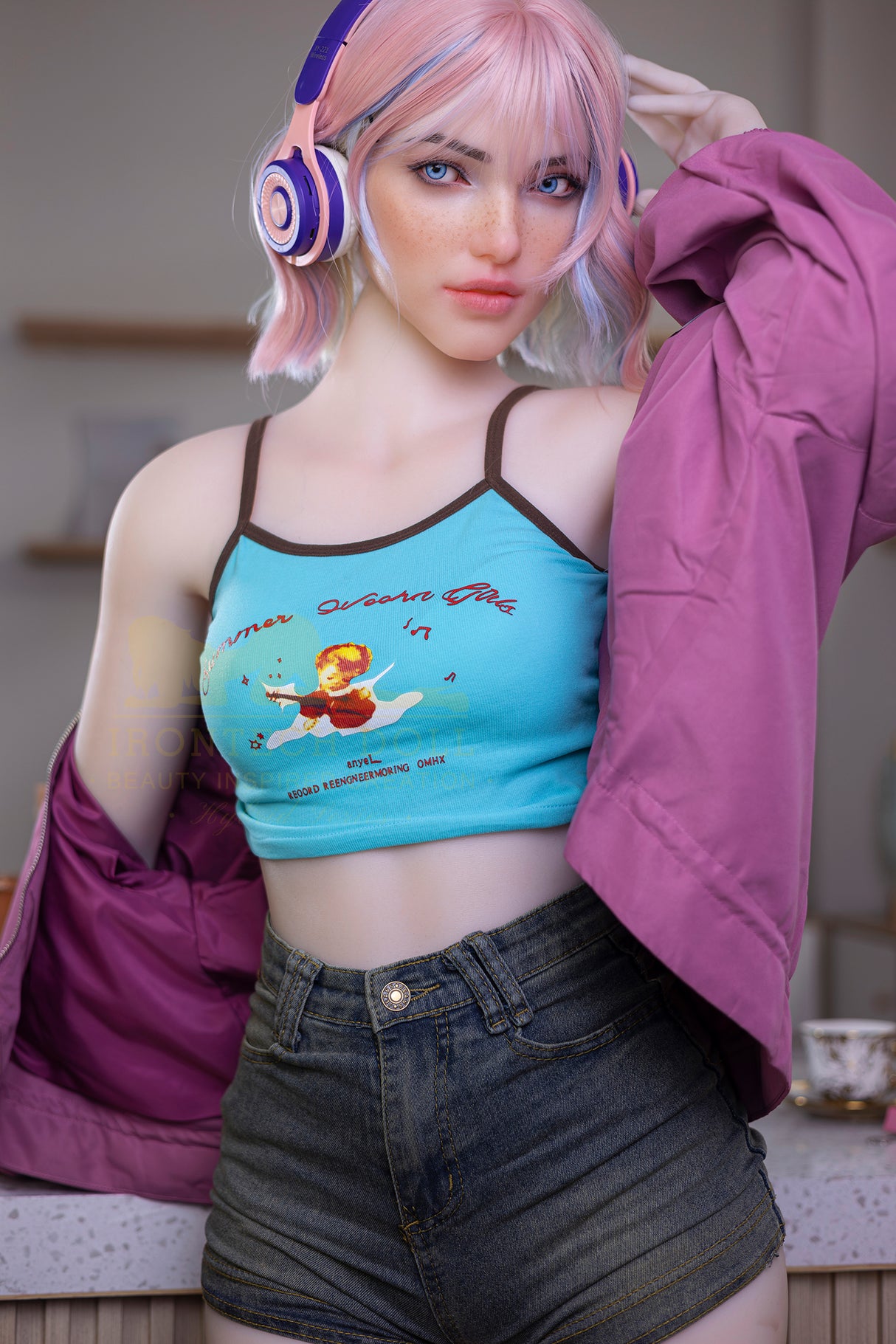 162cm/5ft3 A-cup Silicone Head TPE Body Sex Doll – Mystique