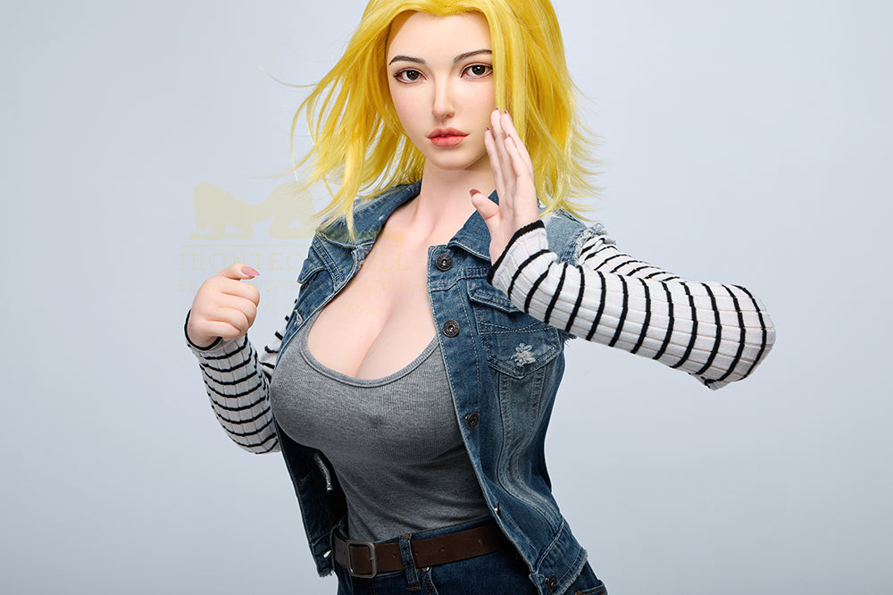 159cm/5ft2 G-cup Silicone Sex Doll – Elena