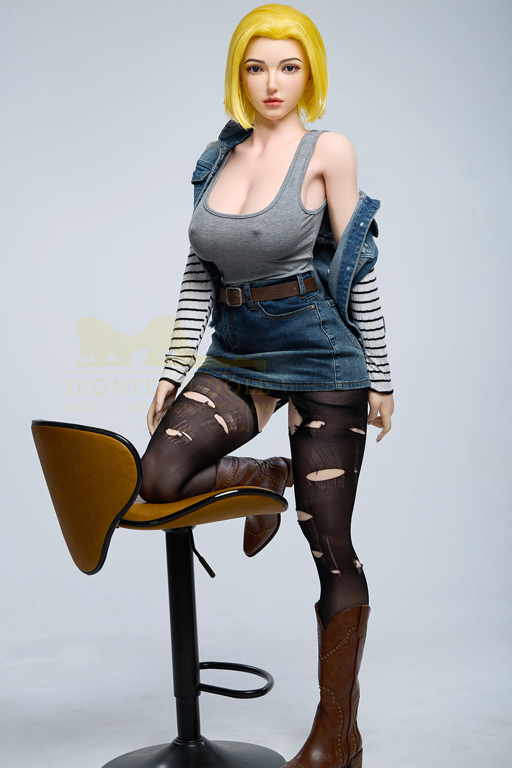 159cm/5ft2 G-cup Silicone Sex Doll – Elena