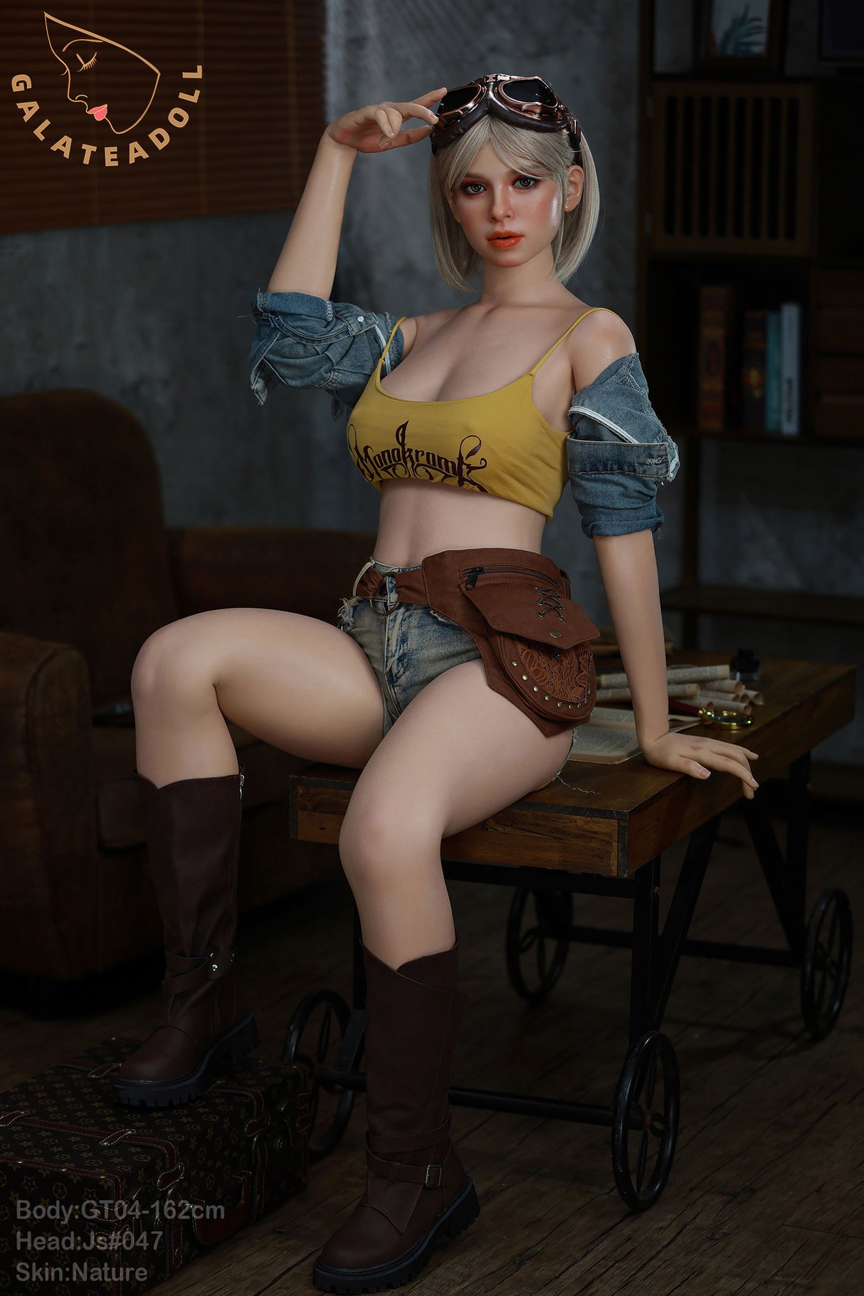 162cm/5ft4 D-cup Silicone Sex Doll – Jezebella