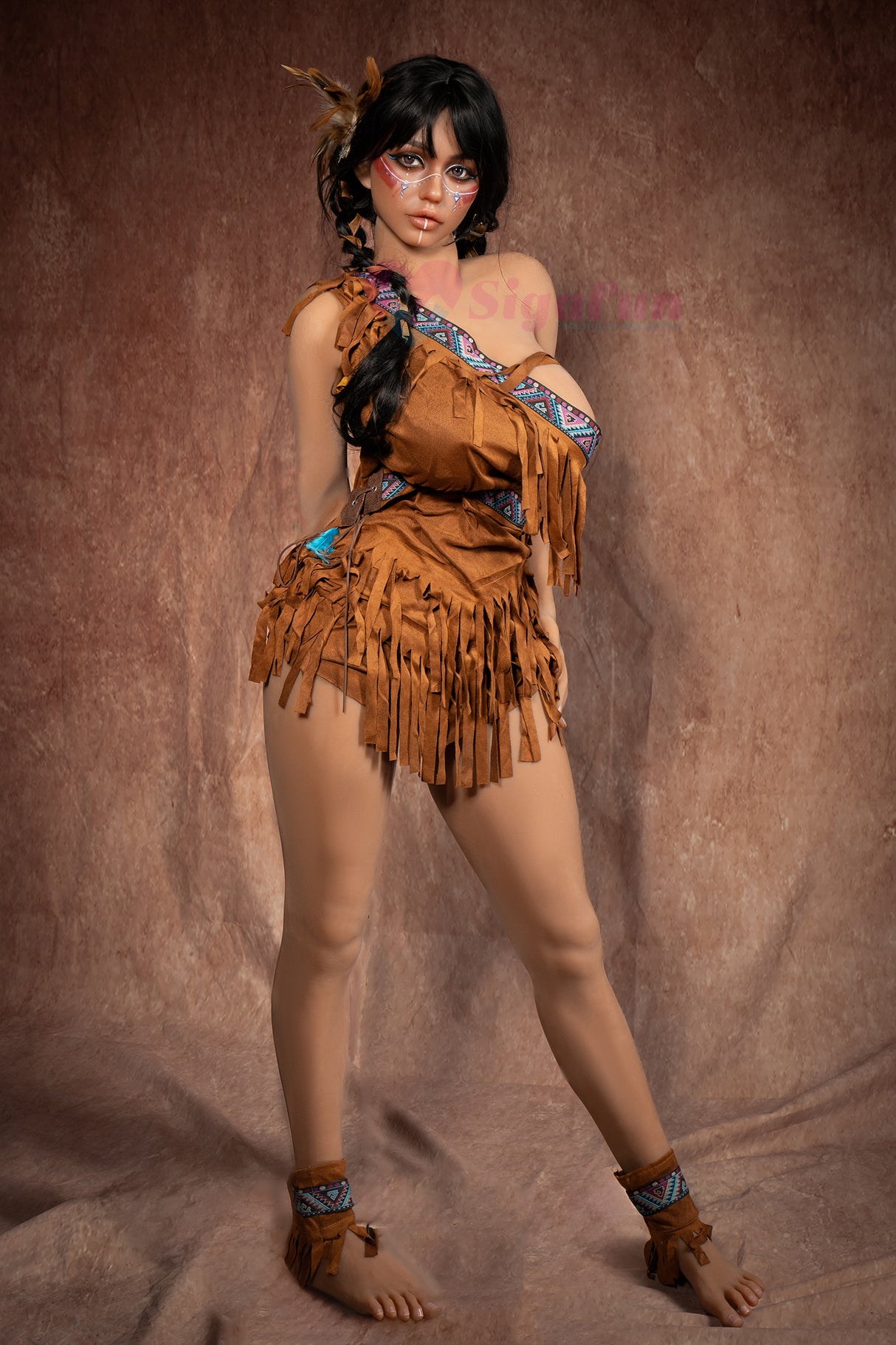 159cm/5ft2 G-cup Silicone Head TPE Body Sex Doll – Maria