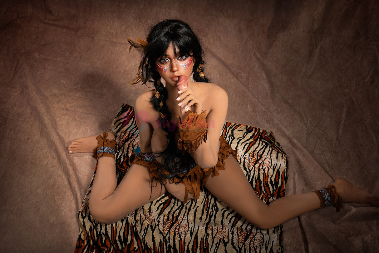 159cm/5ft2 G-cup Silicone Head TPE Body Sex Doll – Maria