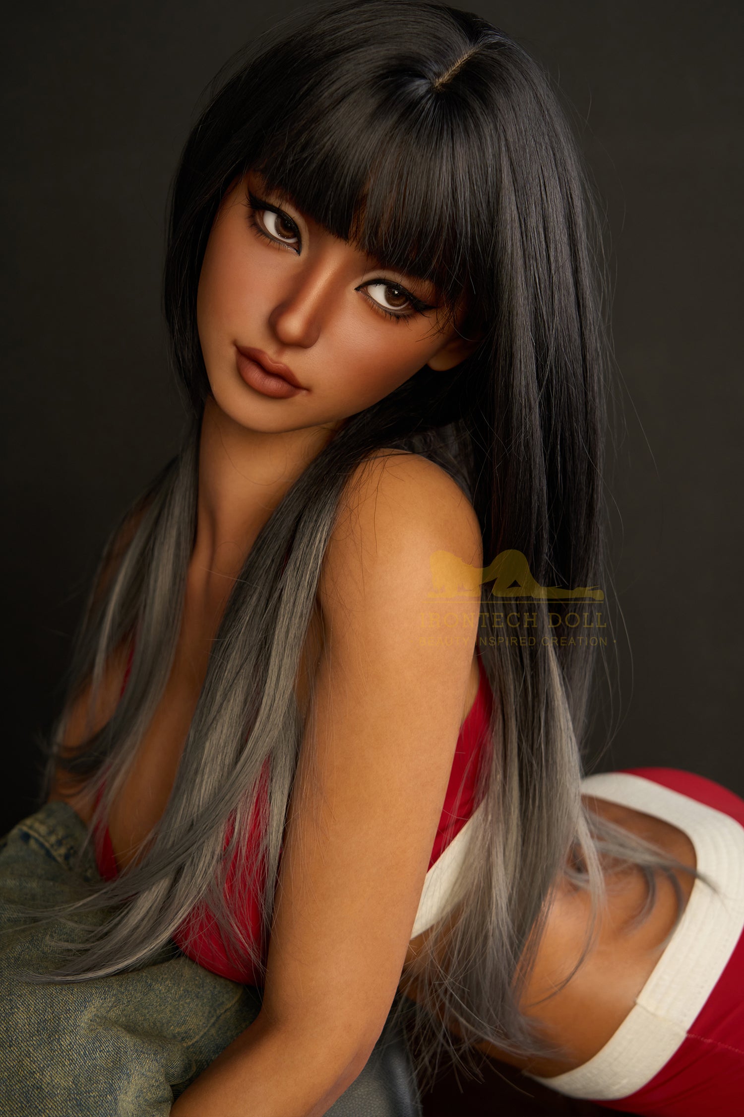 161 cm große Silikon-Sexdoll mit F-Körbchen – Miku