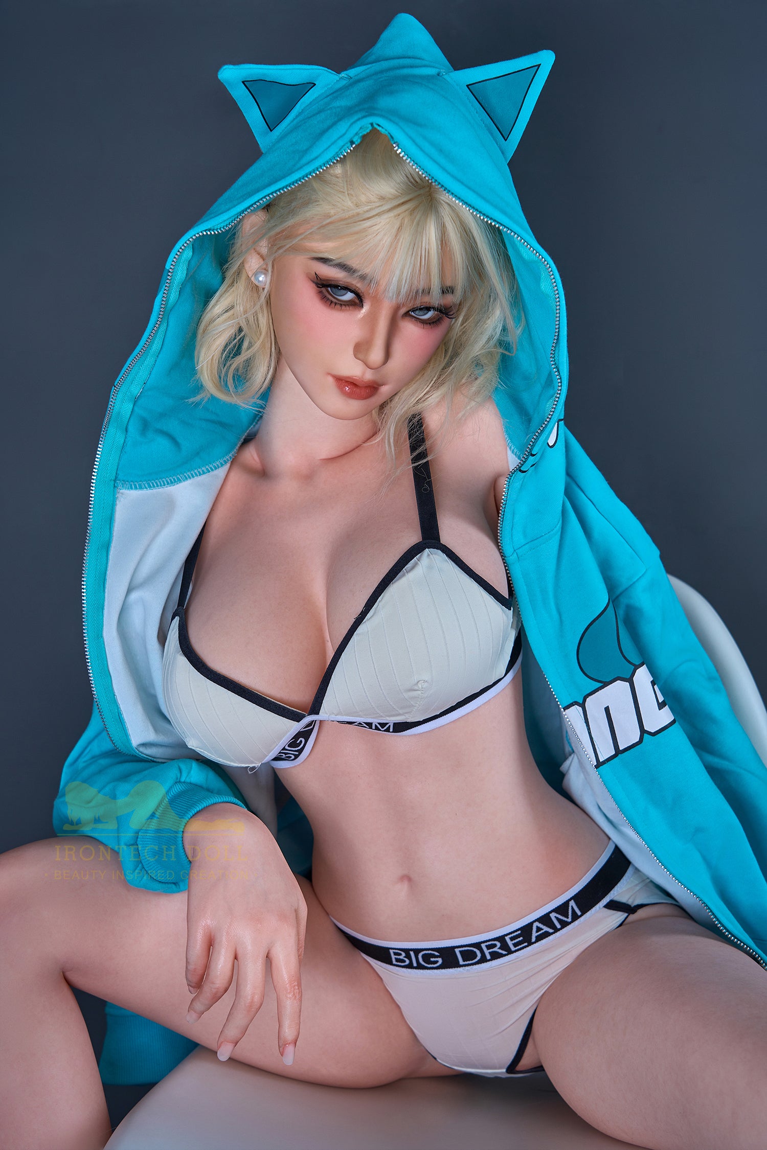 161cm/5ft3 F-cup Silicone Sex Doll – Miku