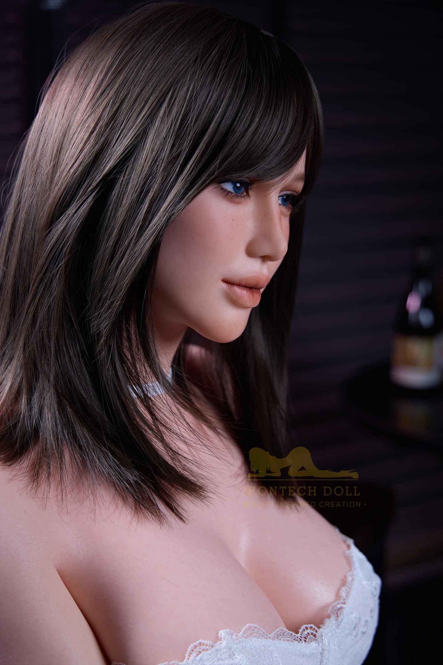 164cm/5ft4 F-cup Silicone Sex Doll – Celine
