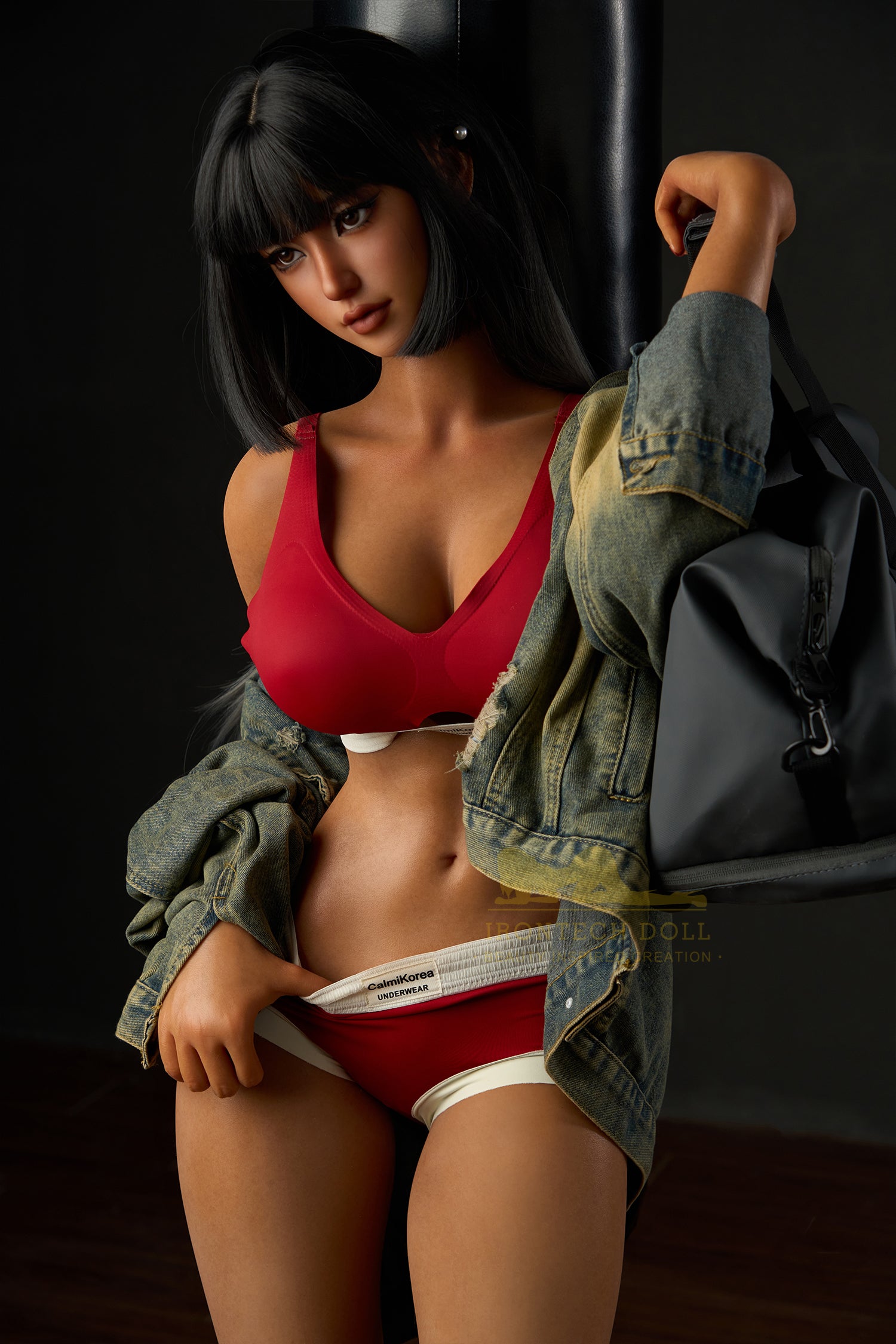161 cm große Silikon-Sexdoll mit F-Körbchen – Miku