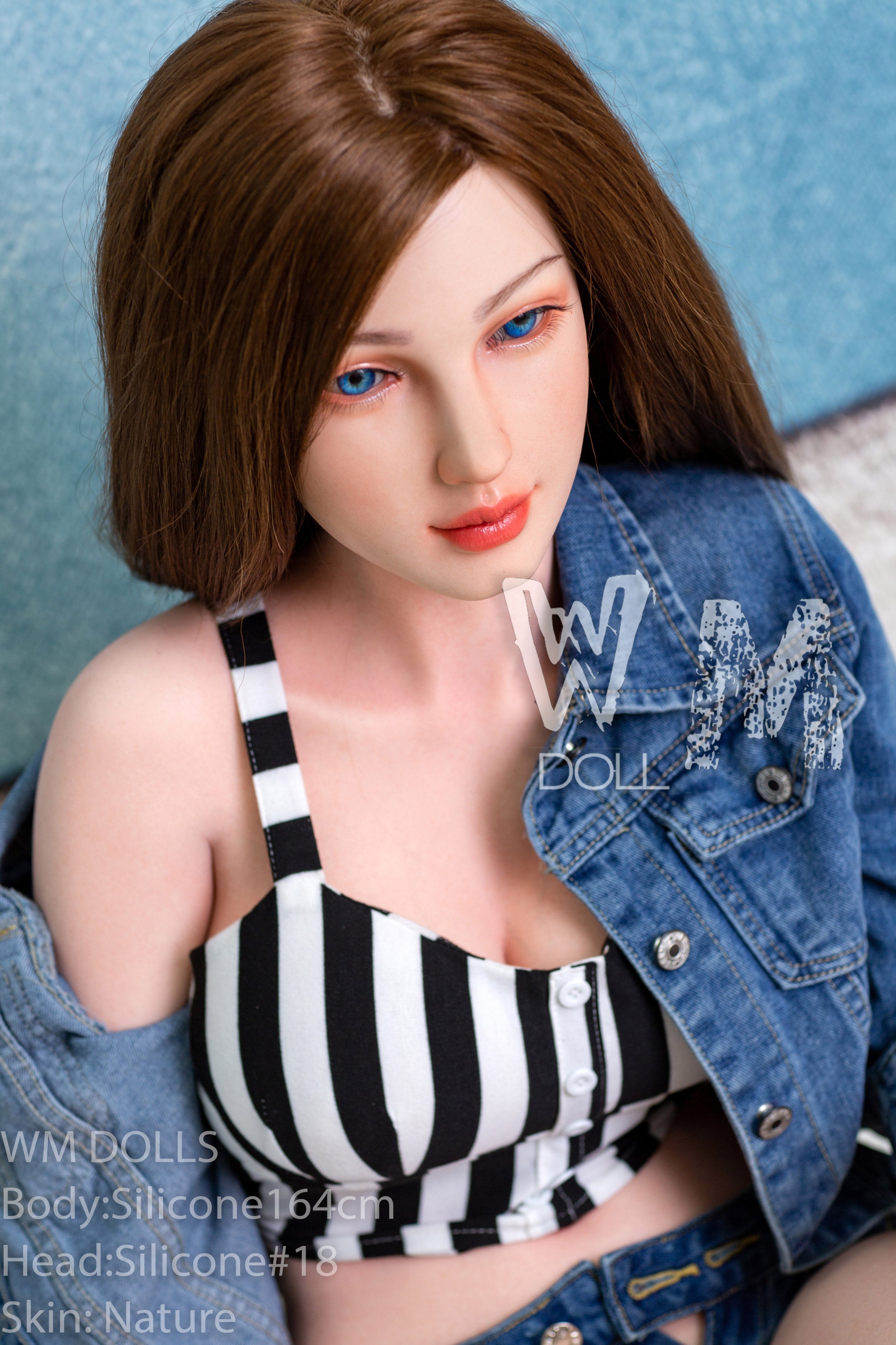 164cm/5ft5 D-cup Silicone Sex Doll – Priscilla