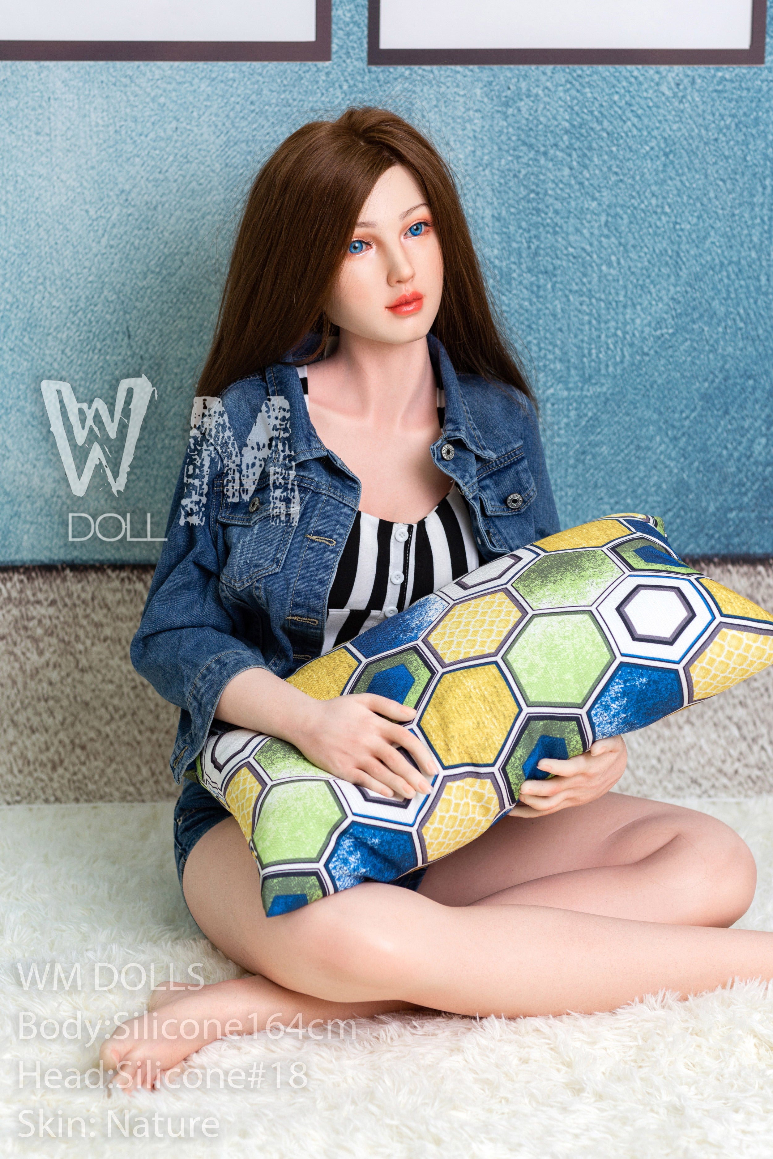 164cm/5ft5 D-cup Silicone Sex Doll – Priscilla