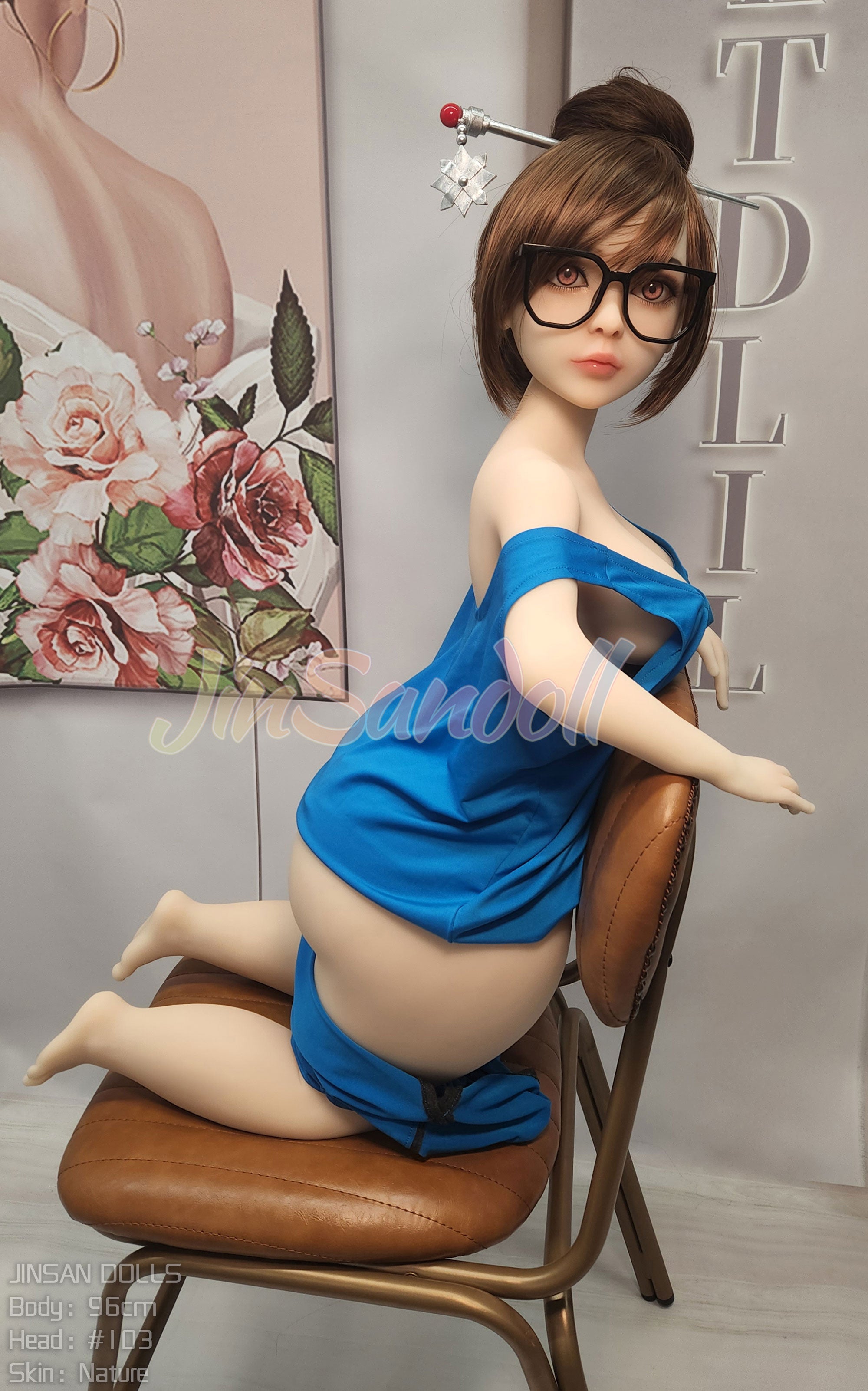 156 cm große, B-Körbchen-S-TPE-Sexdoll – Fiona