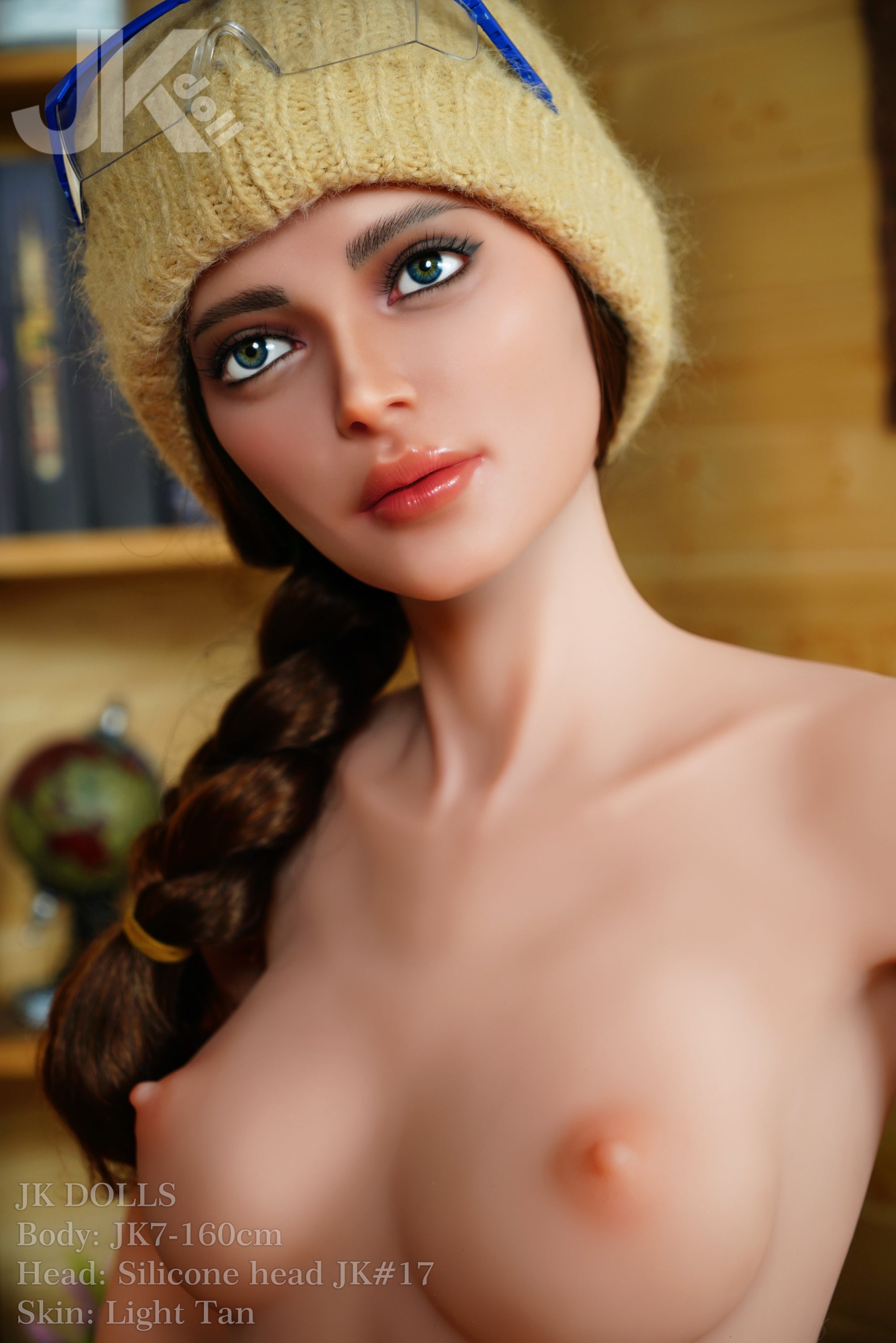 160cm/5ft3 C-cup Silicone Head S-TPE Body Sex Doll – Tati