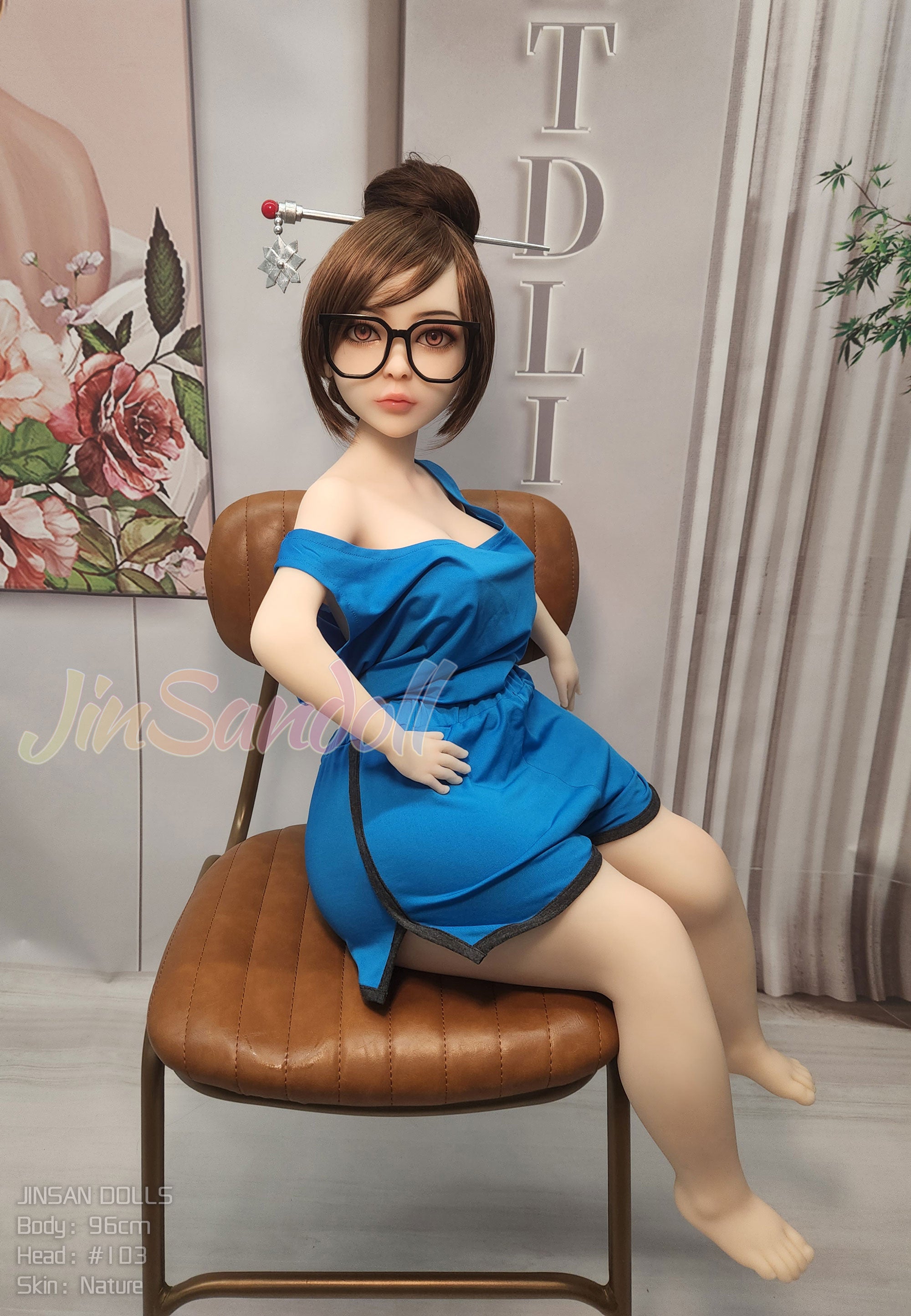 156 cm große, B-Körbchen-S-TPE-Sexdoll – Fiona